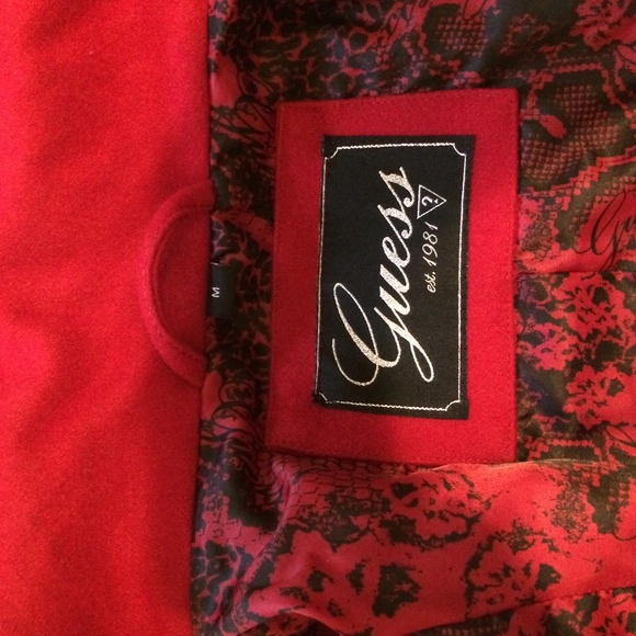 SOLD Guess Wool Coat, size M - Picture 5 of 13